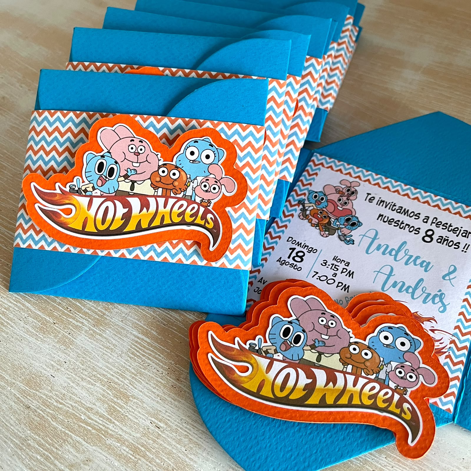 Invitación de cumpleaños personalizada